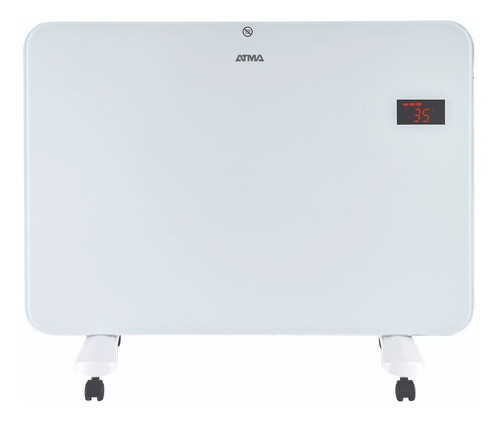 Panel Calefactor de vidrio bajo consumo 1500W blanco Atma